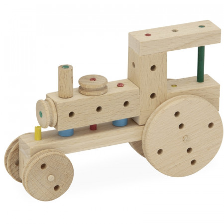 Set de constructie din lemn 99 piese Matador Explorer