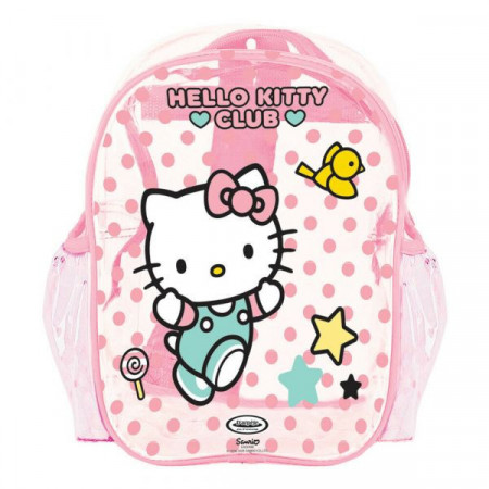 Echipament de protectie in rucsac, Casca, Cotiere si Genunchiere Hello Kitty