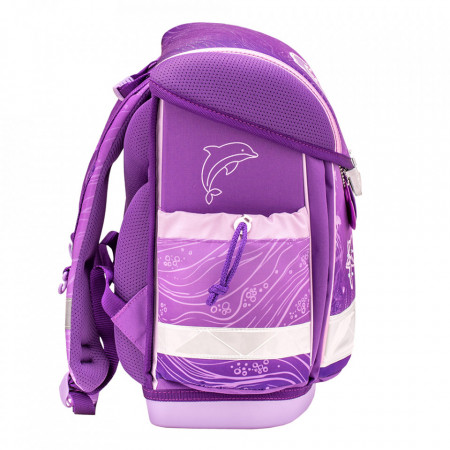 Ghiozdan scoala echipat Belmil Classy - Delfin