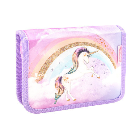 Ghiozdan scoala echipat Belmil Customize me - Unicorn Curcubeu