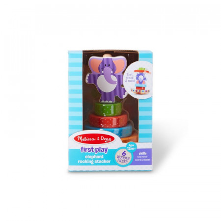 Piramida de stivuit Elefantel Melissa & Doug
