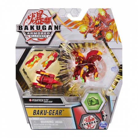 Set Bakugan Armored Alliance Baku-Gear figurina Pegatrix Ultra