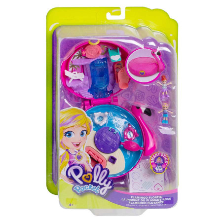 Set de joaca Polly Pocket - Flamingo gonflabil