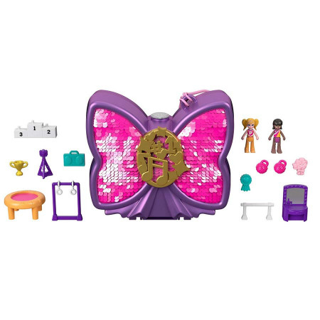 Set de joaca Polly Pocket - Scena de spectacole in gentuta funda