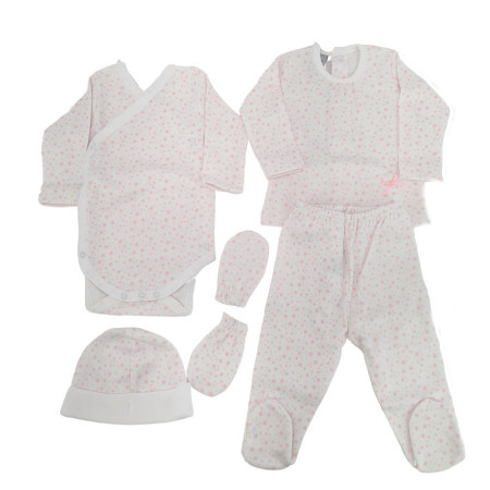 Set nou nascut 5 piese stelute Babidu