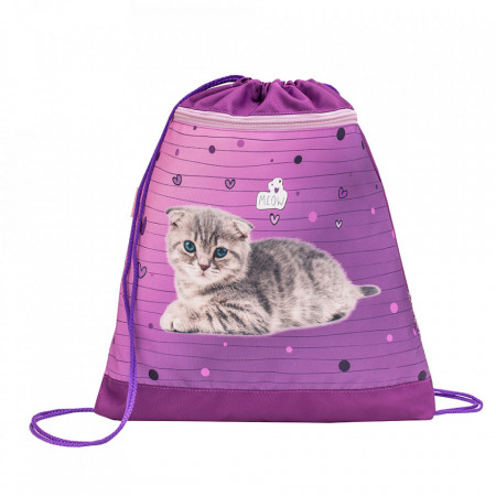 Ghiozdan scoala echipat Belmil Mini Fit - Pisicuta