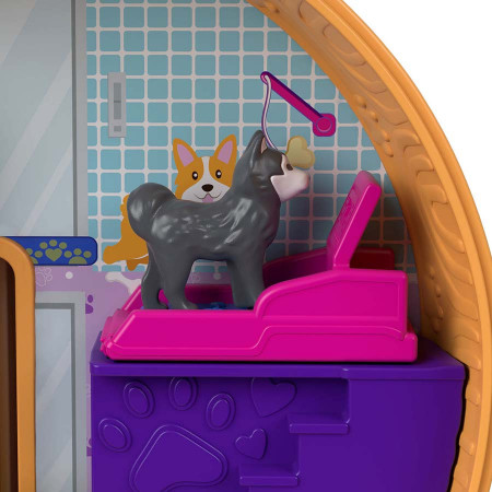 Set de joaca Polly Pocket - Hotelul de catei in gentuta Corgi