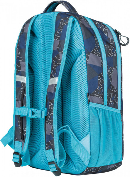 Ghiozdan rucsac ergonomic Be.bag: Be.Explorer Edgy Labirynth Herlitz