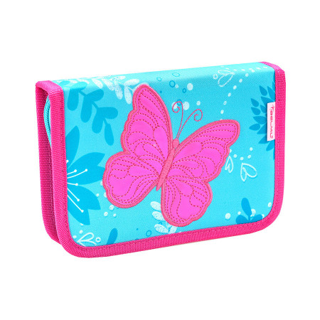 Ghiozdan scoala echipat Belmil Classy - Fluturas roz