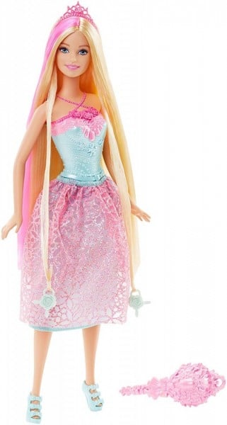 Papusa Barbie Endless Hair Kingdom - Printesa blonda