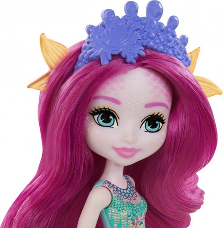 Papusa Maura Mermaid si figurina Glide EnchanTimals Royal