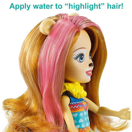 Set de joaca Lacey Lion si Salonul de coafura Enchantimals