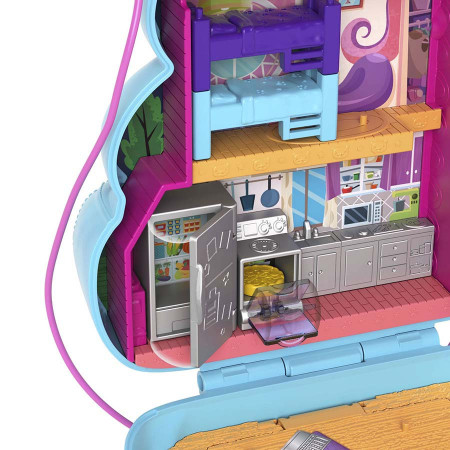 Set de joaca Polly Pocket - Casuta in gentuta ursulet