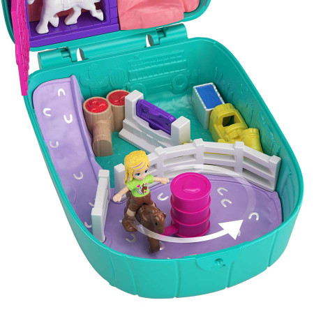 Set de joaca Polly Pocket - Ferma in gentuta cactus