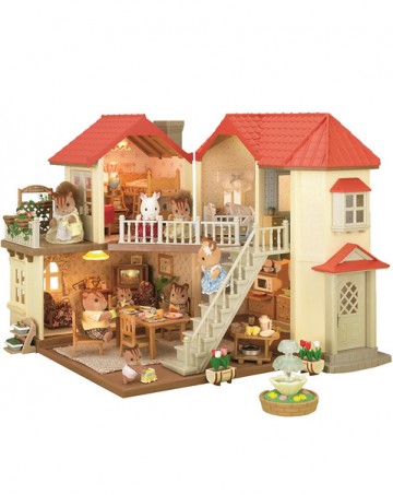 Casa de jucarie Sylvanian Families cu lumini - Beechwood Hall