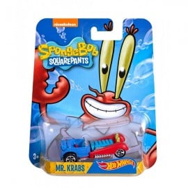 Masinuta Mr. Krabs 1/64 Hot Wheels SpongeBob Pantaloni Patrati