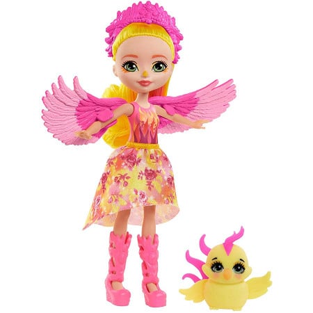 Papusa Falon Phoenix si figurina Sunrise EnchanTimals Royal