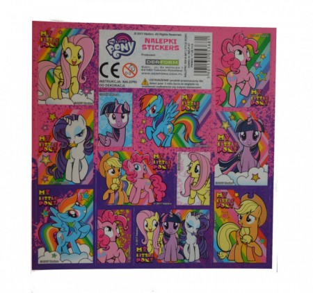 Set 12 abtibilduri My Little Pony