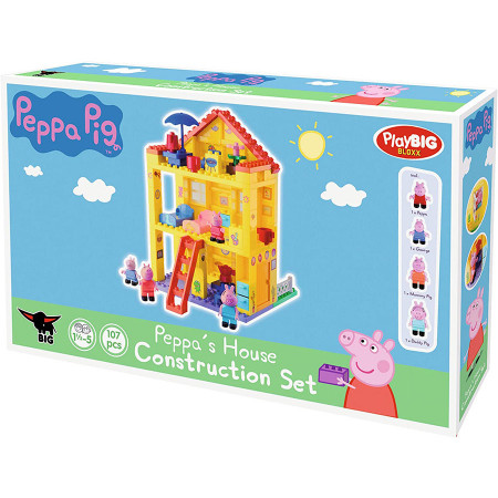Set de constructie Big Bloxx Casa Peppa Pig