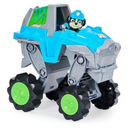 Set de joaca Rex si Super Masina de teren Paw Patrol Dino Rescue - Patrula Catelusilor