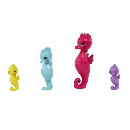 Set de joaca Sedda Seahorse si familia de caluti de mare Enchantimals Royal Ocean Kingdom
