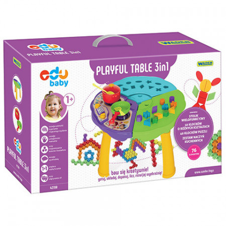 Set masuta creativa 3 in 1 Wader