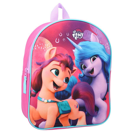 Ghiozdan gradinita cu imprimeu 3D My Little Pony: A New Generation