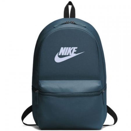 Ghiozdan rucsac Nike Air gri-albastru, cu buzunar frontal