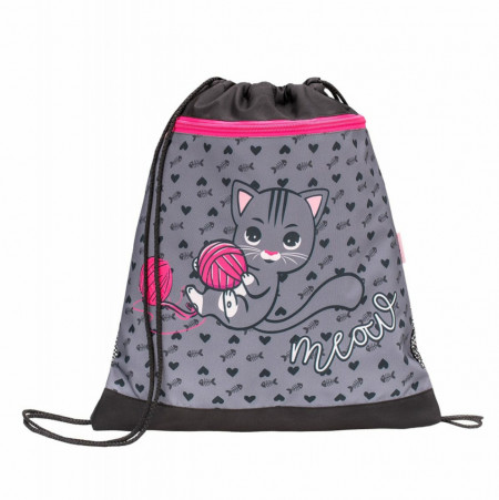 Ghiozdan scoala echipat Belmil Classy - Iubesc pisicile