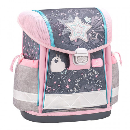 Ghiozdan scoala echipat Belmil Classy - Stelute stralucitoare