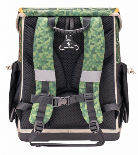 Ghiozdan scoala echipat Belmil Compact - Offroad