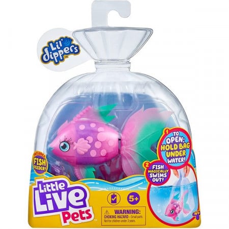 Jucarie interactiva Little Live Pets - Pestisor colorat Jewelette