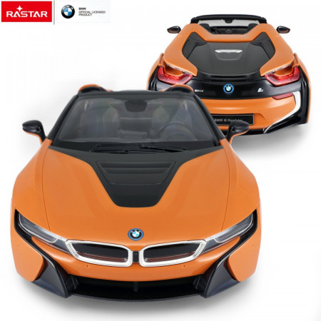Masina cu telecomanda BMW i8 1:12 portocalie