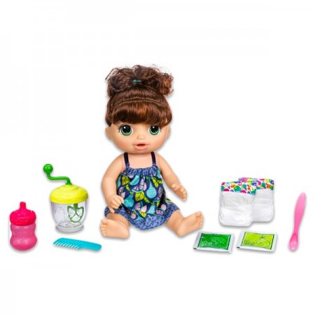 Papusa Bebelus Fetita Satena Baby Alive