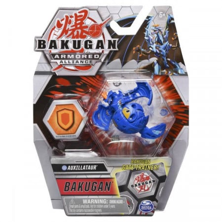 Set Bakugan Armored Alliance figurina Auxillataur albastru