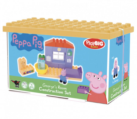 Set de constructie Big Bloxx Peppa Pig camera lui George