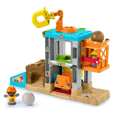 Set de joaca Fisher-Price Little People - Santierul de constructii