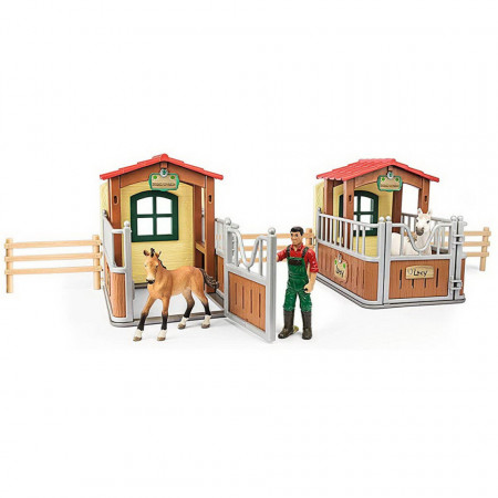 Set de joaca Schleich Farm World - In vizita la grajd