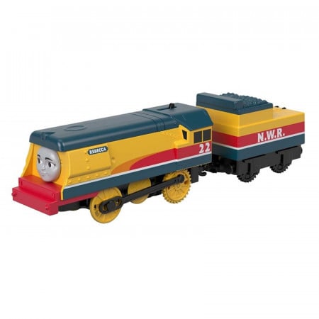 Locomotiva cu Vagon Rebecca Thomas&Friends Track Master