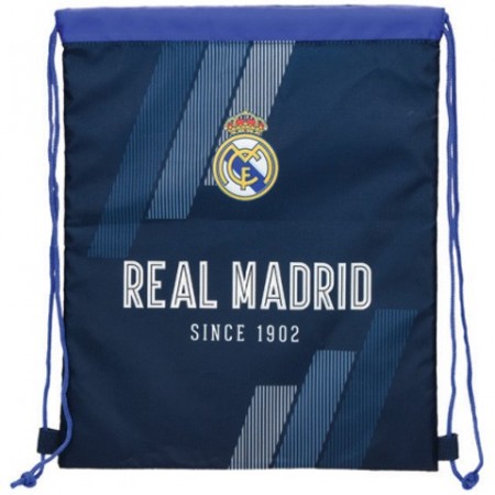 Sac de umar Real Madrid 1902, Bleumarin, 39 cm