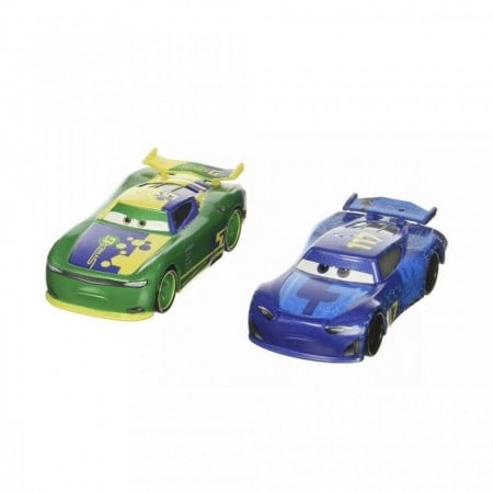 Set 2 Masinute Eric Braker & Spikey Fillups Disney Cars 3