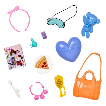 Set accesorii Barbie - petrecerea in pijamale