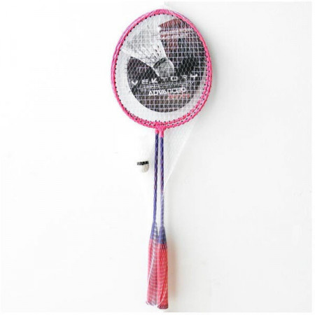 Set de badminton roz Vektory