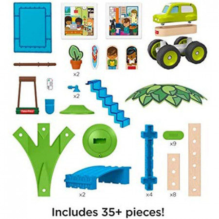 Set de constructie Wonder Makers Casa de pe plaja