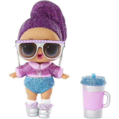 Set de joaca LOL Surprise Furniture Winter Chill cu papusa Bling Queen