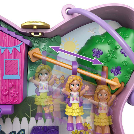 Set de joaca Polly Pocket - Parc in gentuta fluture