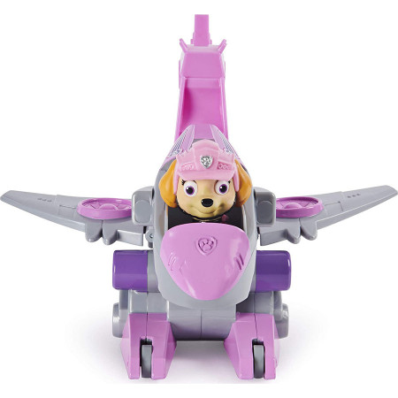 Set de joaca Skye si Super vehiculul Rev-Up Paw Patrol Dino Rescue - Patrula Catelusilor