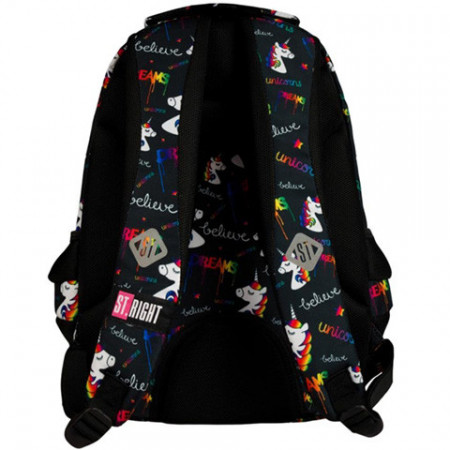 Ghiozdan ergonomic St.Right Unicorn, 4 compartimente