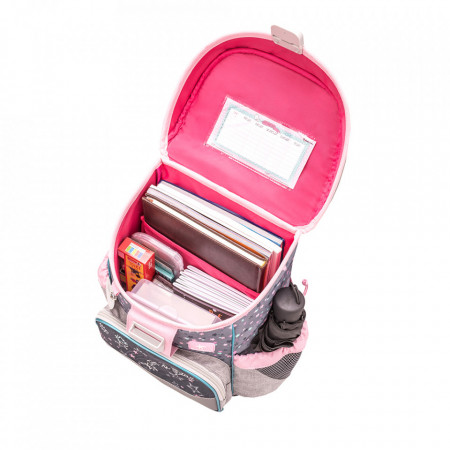 Ghiozdan scoala echipat Belmil Mini Fit - Stelute stralucitoare