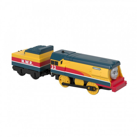 Locomotiva cu Vagon Rebecca Thomas&Friends Track Master